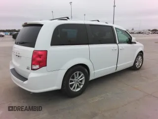 2018 Dodge Grand Caravan SXT with VIN 2C4RDGCGXJR215714, listed as a Copart auction lot 42568725 with Not Provided miles and Non Repairable. Bid and sale history available at DreamBid. Image 3.