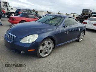 2002 Lexus SC with VIN JTHFN48Y520025507, listed as a Copart auction lot 76343484 with Not Provided miles and Salvage Title. Bid and sale history available at carsss.com. Image 1.