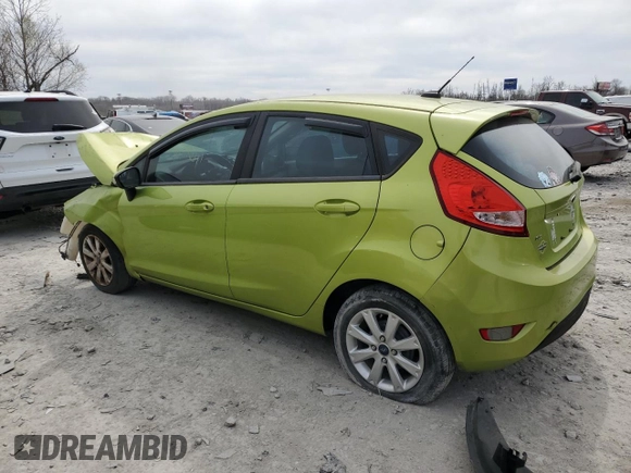 2013 Ford Fiesta SE with VIN 3FADP4EJ5DM192076, listed as a Copart auction lot 50008355 with 0 mi miles and Salvage Title. Bid and sale history available at carsss.com. Image 2.