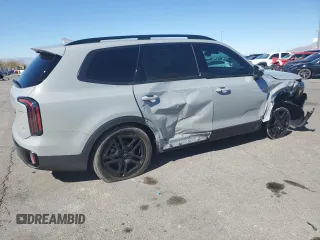 2024 Kia Telluride EX X-Line z VIN 5XYP3DGC7RG561574, wystawiony jako Copart lot #49926285 z przebiegiem 6 650 mil mil oraz Szkoda całkowita • Salvage title. Historia ofert i sprzedaży dostępna na DreamBid. Obrazek 3.