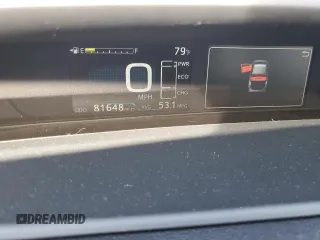2016 Toyota Prius Four with VIN JTDKARFU3G3001558, listed as a Copart auction lot 55352245 with 81,648 mi miles and Salvage Title. Bid and sale history available at DreamBid. Image 9.