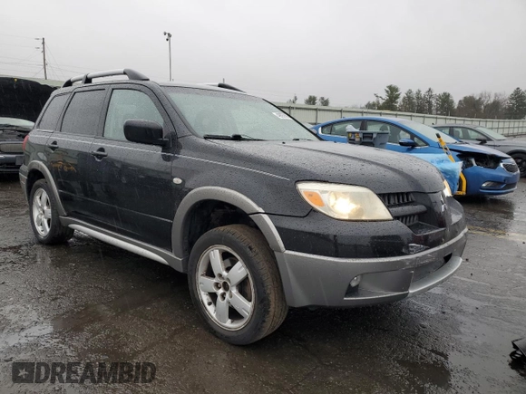 2005 Mitsubishi Outlander XLS with VIN JA4LX41F95U032183, listed as a Copart auction lot 49083555 with 159,392 mi miles and Salvage Title. Bid and sale history available at carsss.com. Image 4.
