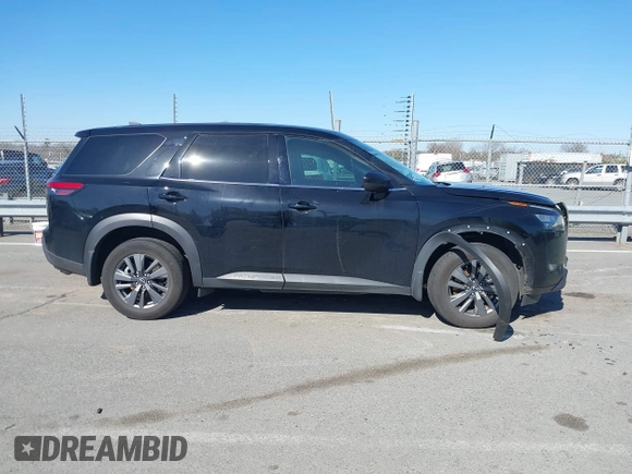 2023 Nissan Pathfinder S with VIN 5N1DR3AC9PC229072, listed as a IAAI auction lot 41767676 with 41,813 mi miles and . Bid and sale history available at DreamBid. Image 13.