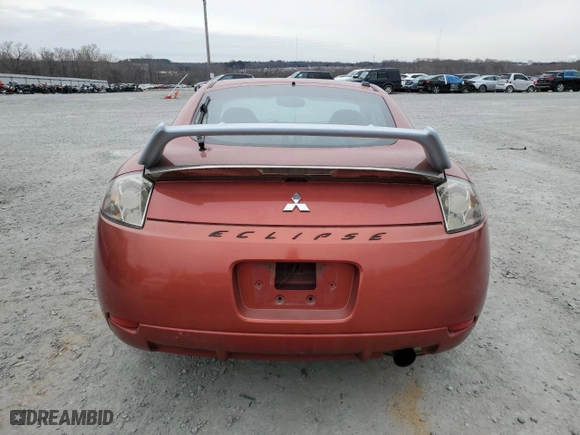 2008 Mitsubishi Eclipse GS with VIN 4A3AK24F38E004807, listed as a Copart auction lot 41740275 with 135,622 mi miles and Salvage Title. Bid and sale history available at carsss.com. Image 6.