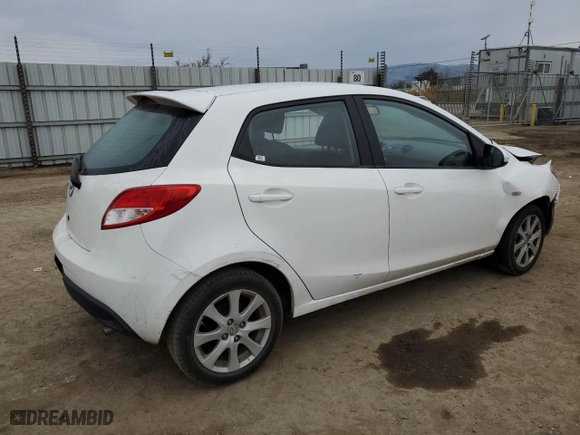 2012 Mazda Mazda2 Touring with VIN JM1DE1LZ1C0140095, listed as a Copart auction lot 43291535 with 102,170 mi miles and Salvage Title. Bid and sale history available at carsss.com. Image 3.