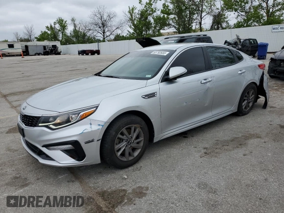 2020 Kia Optima LX with VIN 5XXGT4L37LG443736, listed as a Copart auction lot 53792655 with 32,811 mi miles and Salvage title. Bid and sale history available at DreamBid. Image 1.