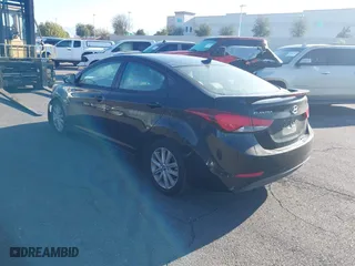2016 Hyundai Elantra Value Edition with VIN KMHDH4AE1GU475019, listed as a IAAI auction lot 41573101 with 101,995 mi miles. Bid and sale history available at carsss.com. Image 3.