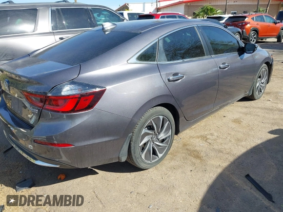 2022 Honda Insight Touring with VIN 19XZE4F93NE005200, listed as a IAAI auction lot 41994116 with 79,549 mi miles and . Bid and sale history available at carsss.com. Image 4.