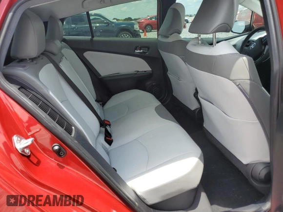 2021 Toyota Prius LE with VIN JTDKAMFP7M3192135, listed as a Copart auction lot 64205425 with 20,807 mi miles and Non repairable. Bid and sale history available at DreamBid. Image 10.