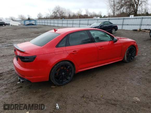 2019 Audi S4 Prestige with VIN WAUC4AF43KA045638, listed as a Copart auction lot 49085975 with 67,902 mi miles and Salvage Title. Bid and sale history available at carsss.com. Image 3.