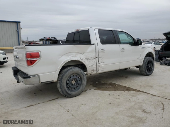 2013 Ford F-150 XL with VIN 1FTFW1CT0DKE69667, listed as a Copart auction lot 46182965 with 206,382 mi miles and Clean Title. Bid and sale history available at carsss.com. Image 3.