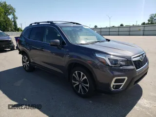 2021 Subaru Forester Limited with VIN JF2SKAUC7MH585990, listed as a Copart auction lot 56026435 with 59,984 mi miles and Salvage title. Bid and sale history available at DreamBid. Image 4.