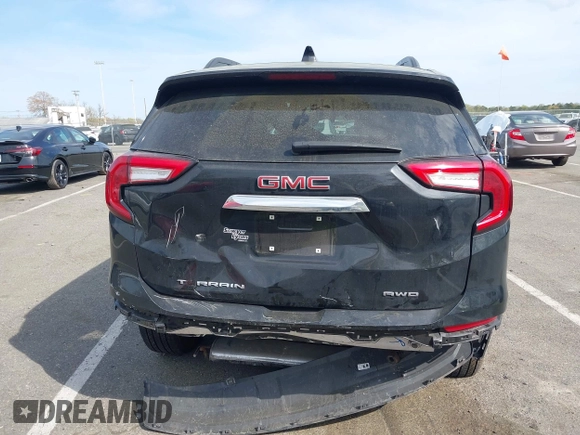 2024 GMC Terrain SLE z VIN 3GKALTEG9RL114196, wystawiony jako IAAI lot #42116149 z przebiegiem 17 048 mil mil oraz . Historia ofert i sprzedaży dostępna na DreamBid. Obrazek 16.