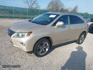 2013 Lexus RX 450h with VIN JTJBC1BA8D2054780, listed as a IAAI auction lot 41928161 with 160,154 mi miles. Bid and sale history available at carsss.com. Image 2.
