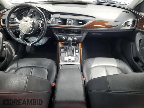 2016 Audi A6 Premium Plus with VIN WAUGFAFC0GN069558, listed as a Copart auction lot 57051425 with Not provided miles and Salvage title. Bid and sale history available at DreamBid. Image 8.