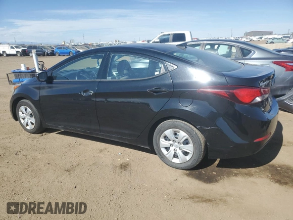 2016 Hyundai Elantra SE with VIN 5NPDH4AE2GH711918, listed as a Copart auction lot 49262025 with 158,651 mi miles and Clean title. Bid and sale history available at DreamBid. Image 2.