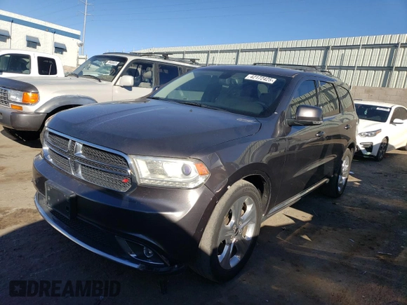2014 Dodge Durango Limited with VIN 1C4SDHDT7EC390553, listed as a Copart auction lot 42172425 with 204,963 mi miles and Clean title. Bid and sale history available at DreamBid. Image 1.