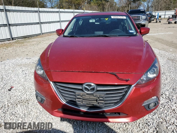 2016 Mazda 3 i Touring with VIN 3MZBM1M71GM311905, listed as a Copart auction lot 50607915 with 89,835 mi miles and Salvage Title. Bid and sale history available at DreamBid. Image 5.