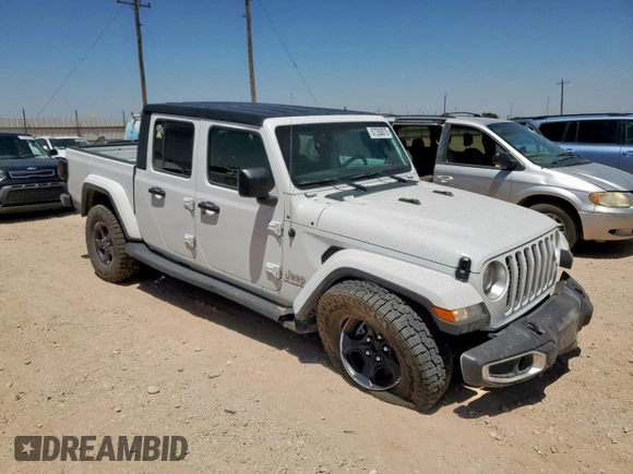 2023 Jeep Gladiator Overland z VIN 1C6HJTFG8PL553372, wystawiony jako Copart lot #57250875 z przebiegiem 14 725 mil mil oraz Szkoda całkowita • Salvage title. Historia ofert i sprzedaży dostępna na DreamBid. Obrazek 4.