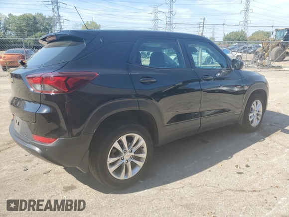 2021 Chevrolet TrailBlazer LS with VIN KL79MMS28MB156733, listed as a Copart auction lot 70486023 with 95,668 mi miles. Bid and sale history available at carsss.com. Image 3.