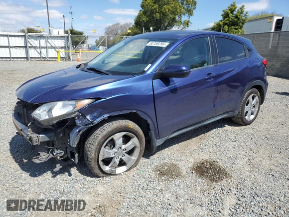 2016 Honda HR-V EX with VIN 3CZRU5H52GM728901, listed as a Copart auction lot 50769295 with 106,098 mi miles and Salvage Title. Bid and sale history available at carsss.com. Image 1.