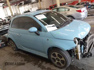 2017 FIAT 500e with VIN 3C3CFFGE7HT546071, listed as a IAAI auction lot 40858363 with 37,454 mi miles. Bid and sale history available at carsss.com. Image 14.