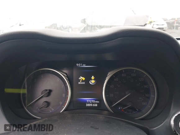 2014 Infiniti Q50 Premium with VIN JN1BV7AP3EM674645, listed as a IAAI auction lot 41941054 with 77,270 mi miles. Bid and sale history available at carsss.com. Image 7.