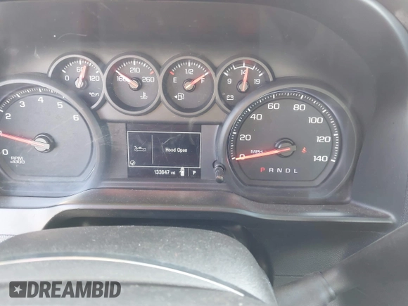 2020 Chevrolet Silverado 1500 Work Truck with VIN 3GCNWAEF6LG278389, listed as a IAAI auction lot 41749375 with 133,647 mi miles. Bid and sale history available at carsss.com. Image 7.