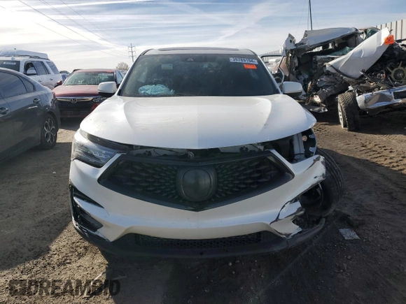 2021 Acura RDX w/A-Spec Package with VIN 5J8TC2H67ML047671, listed as a Copart auction lot 39789194 with 23,139 mi miles. Bid and sale history available at carsss.com. Image 5.