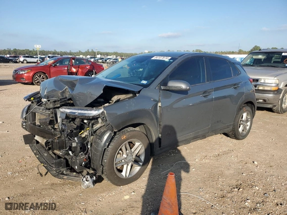 2023 Hyundai Kona SE with VIN KM8K2CAB0PU059715, listed as a Copart auction lot 84107874 with 35,195 mi miles and Salvage Title. Bid and sale history available at carsss.com. Image 1.