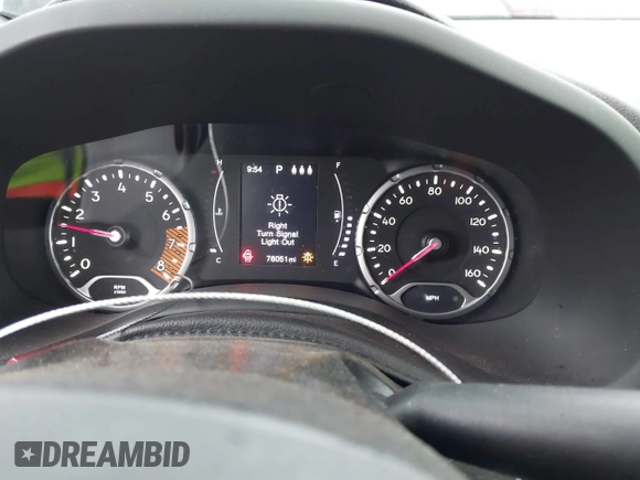2019 Jeep Renegade Latitude with VIN ZACNJABB8KPK93485, listed as a IAAI auction lot 41923589 with 76,051 mi miles and . Bid and sale history available at DreamBid. Image 7.