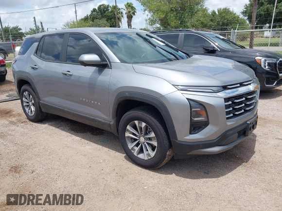 2025 Chevrolet Equinox FWD LT with VIN 3GNAXHEG8SL136412, listed as a IAAI auction lot 42456987 with 4,692 mi miles and . Bid and sale history available at DreamBid. Image 1.