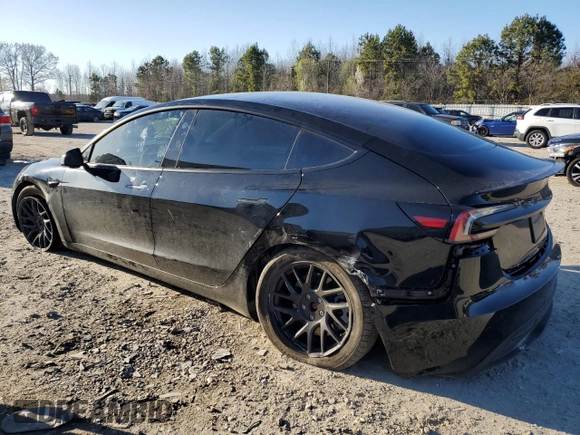 2024 Tesla Model 3 Long Range with VIN 5YJ3E1EB8RF756012, listed as a Copart auction lot 49694515 with 16,041 mi miles and Salvage Title. Bid and sale history available at DreamBid. Image 2.