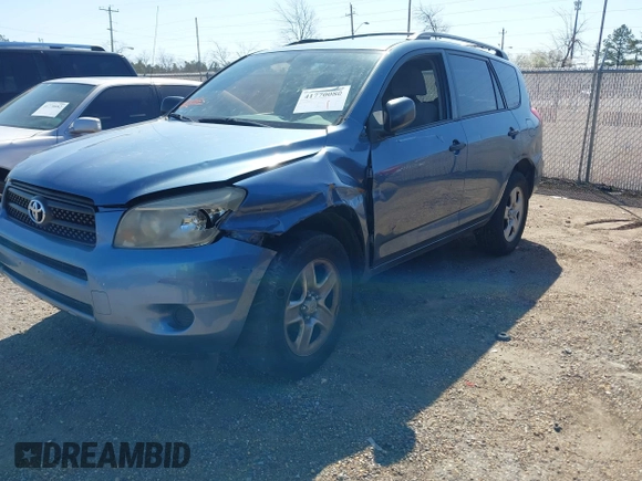 2008 Toyota RAV4 with VIN JTMZD33V485091678, listed as a IAAI auction lot 41770080 with 247,573 mi miles. Bid and sale history available at carsss.com. Image 2.
