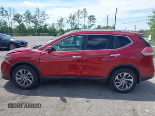 2015 Nissan Rogue S with VIN 5N1AT2MT5FC920589, listed as a IAAI auction lot 42050035 with 125,544 mi miles. Bid and sale history available at carsss.com. Image 14.