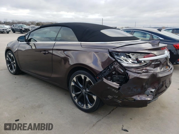 2016 Buick Cascada Premium с VIN W04WT3N55GG076820, выставлен на аукционе Copart как лот 41423704 с пробегом 56 900 миль миль и Чистый • Clean title. История ставок и продаж доступна на DreamBid. Изображение 2.