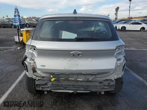 2021 Hyundai Venue SE with VIN KMHRB8A33MU069722, listed as a Copart auction lot 42709195 with 62,056 mi miles and Salvage Title. Bid and sale history available at DreamBid. Image 6.