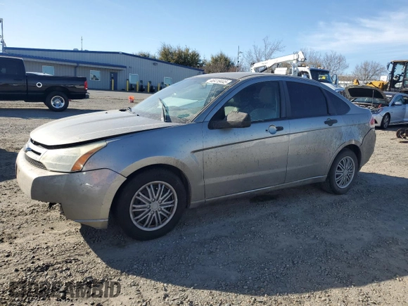 2008 Ford Focus S with VIN 1FAHP34N98W204669, listed as a Copart auction lot 46418445 with 197,594 mi miles and Salvage Title. Bid and sale history available at carsss.com. Image 1.