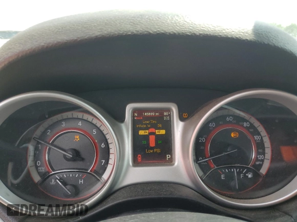 2019 Dodge Journey GT with VIN 3C4PDCEG4KT680579, listed as a Copart auction lot 63426515 with 145,809 mi miles and Salvage title. Bid and sale history available at DreamBid. Image 9.