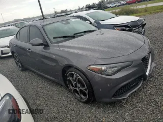 2022 Alfa Romeo Giulia Ti with VIN ZARFAMBN5N7666525, listed as a Copart auction lot 74791714 with 13,204 mi miles and Non Repairable. Bid and sale history available at carsss.com. Image 4.