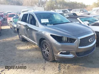 2017 Infiniti QX60 with VIN 5N1DL0MM5HC511960, listed as a IAAI auction lot 41779522 with 145,234 mi miles and . Bid and sale history available at DreamBid. Image 1.
