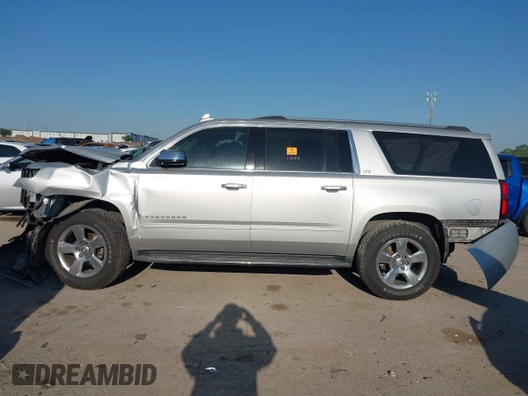 2016 Chevrolet Suburban LTZ with VIN 1GNSKJKC4GR272015, listed as a IAAI auction lot 42034950 with Not provided miles and . Bid and sale history available at DreamBid. Image 14.