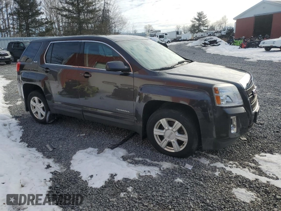 2015 GMC Terrain SLE with VIN 2GKFLVEK5F6161781, listed as a Copart auction lot 45868835 with 72,649 mi miles and Clean Title. Bid and sale history available at DreamBid. Image 4.