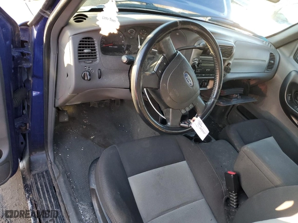 2005 Ford Ranger XLT with VIN 1FTZR45E95PA14437, listed as a Copart auction lot 47085315 with 124,205 mi miles and Salvage Title. Bid and sale history available at carsss.com. Image 8.