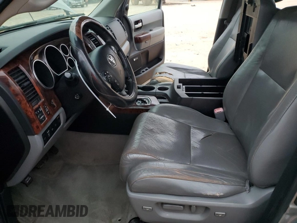 2008 Toyota Sequoia Platinum with VIN 5TDZY67A88S003285, listed as a Copart auction lot 87269764 with 292,577 mi miles and Clean Title. Bid and sale history available at carsss.com. Image 7.