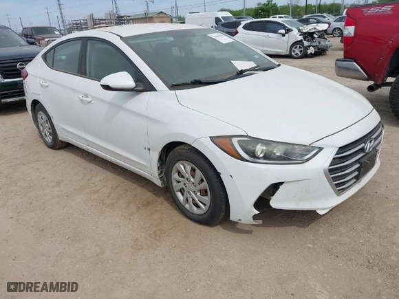 2017 Hyundai Elantra SE with VIN 5NPD74LF6HH149354, listed as a IAAI auction lot 42069950 with 133,653 mi miles. Bid and sale history available at carsss.com. Image 1.