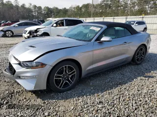 2020 Ford Mustang EcoBoost with VIN 1FATP8UH9L5179675, listed as a Copart auction lot 48813335 with 91,168 mi miles and Salvage Title. Bid and sale history available at carsss.com. Image 1.