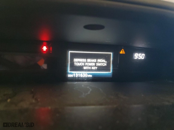 2015 Toyota Prius v Two with VIN JTDZN3EU9FJ031921, listed as a Copart auction lot 45972685 with 131,630 mi miles and Salvage Title. Bid and sale history available at carsss.com. Image 9.