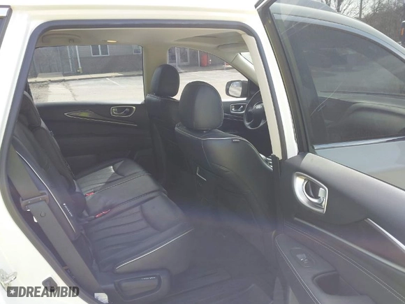 2020 Infiniti QX60 LUXE with VIN 5N1DL0MM2LC509432, listed as a IAAI auction lot 41886725 with 65,875 mi miles. Bid and sale history available at carsss.com. Image 8.