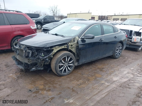 2020 Chevrolet Malibu RS with VIN 1G1ZG5ST1LF078367, listed as a IAAI auction lot 41707370 with 57,759 mi miles. Bid and sale history available at carsss.com. Image 18.